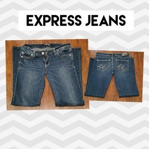 Express Stella Low Rise Jeans